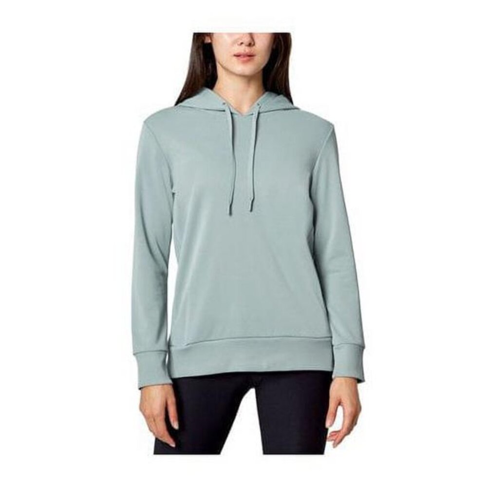Mondetta Womens Hooded Pullover  (Abysis Green, X-Large)